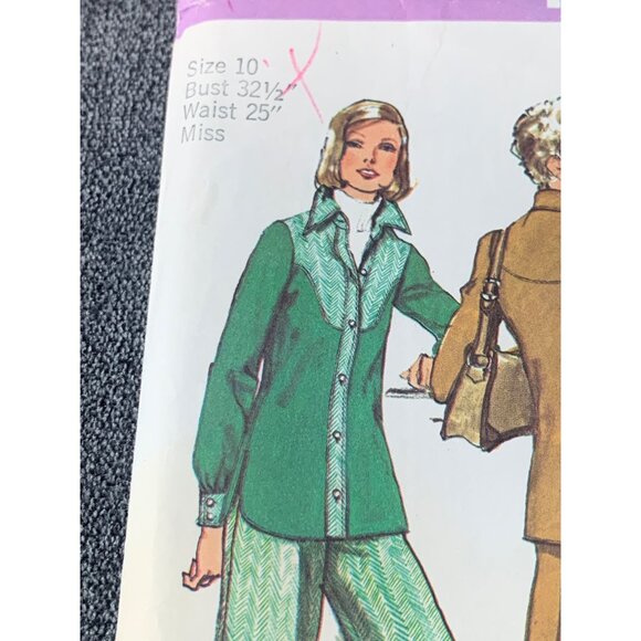 Simplicity Misses Jacket Shorts Pants Sewing Pattern sz 10 5931 - uncut - Picture 4 of 11